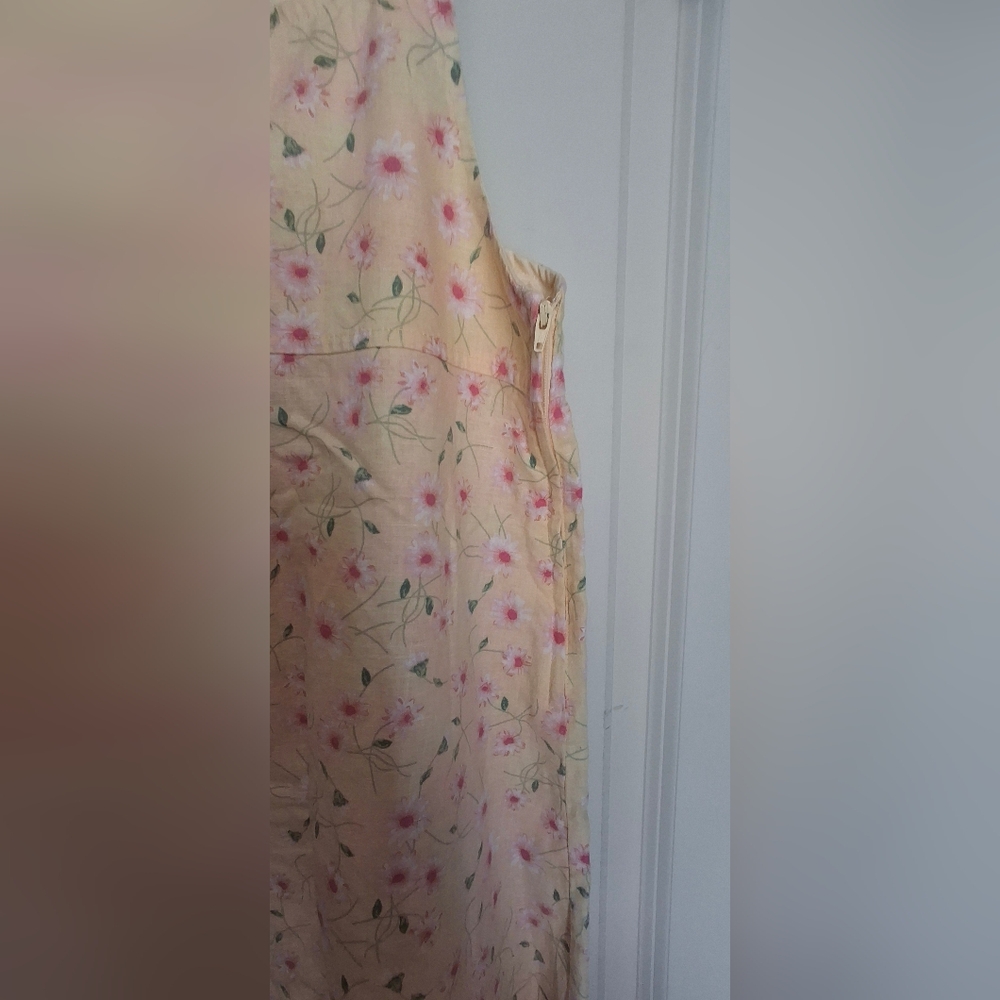 Y2k cherokee floral dress girl size M 6/8 aprox summer floral cottagecore summer - Picture 2 of 5